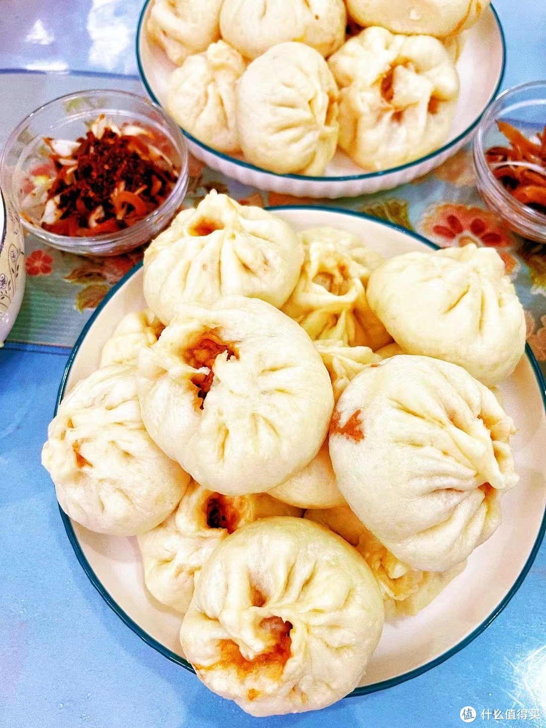 秋季吃自己做的羊肉包子,味道真的超级好吃